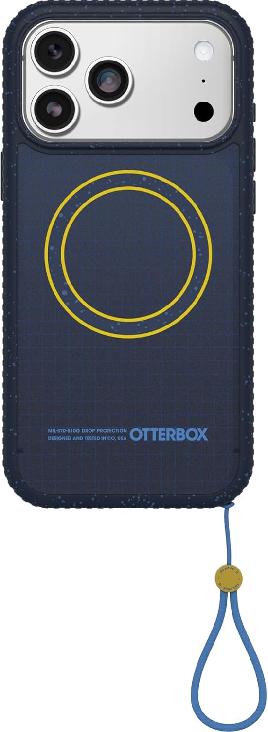 OtterBox Sole Series MagSafe Apple iPhone 17 Pro Max Hoesje met Draaglus Blauw afbeelding 2