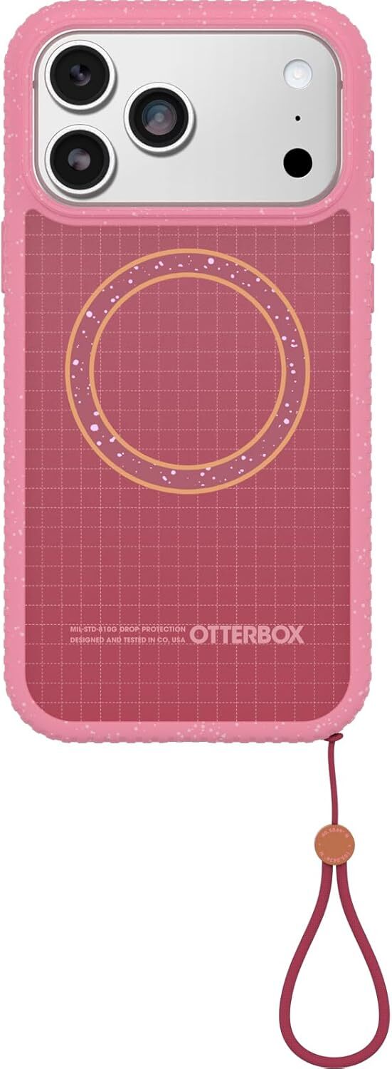 OtterBox Sole Series MagSafe Apple  iPhone 17 Pro Max  Hoesje met Draaglus Roze afbeelding 2
