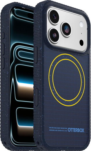 OtterBox Sole Series MagSafe Apple iPhone 17 Pro Hoesje met Draaglus Blauw afbeelding 1
