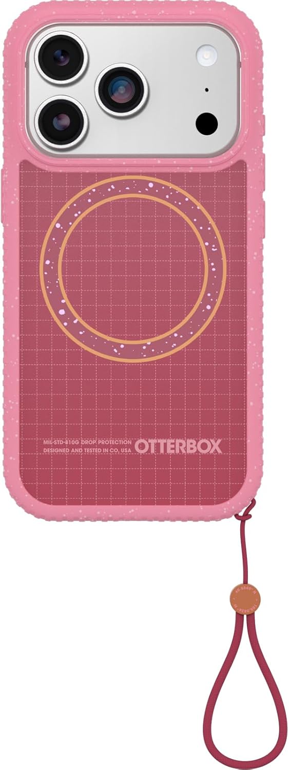 OtterBox Sole Series MagSafe Apple iPhone 17 Pro Hoesje met Draaglus Roze afbeelding 2