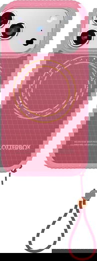 OtterBox Sole Series MagSafe Apple iPhone 17 Pro Hoesje met Draaglus Roze afbeelding 2