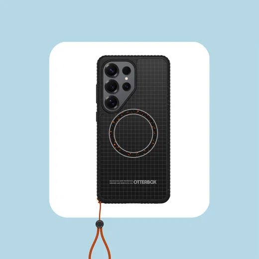 OtterBox Sole Series Samsung Galaxy S26 Plus Magnetic Hoesje met Draaglus Blauw afbeelding 3