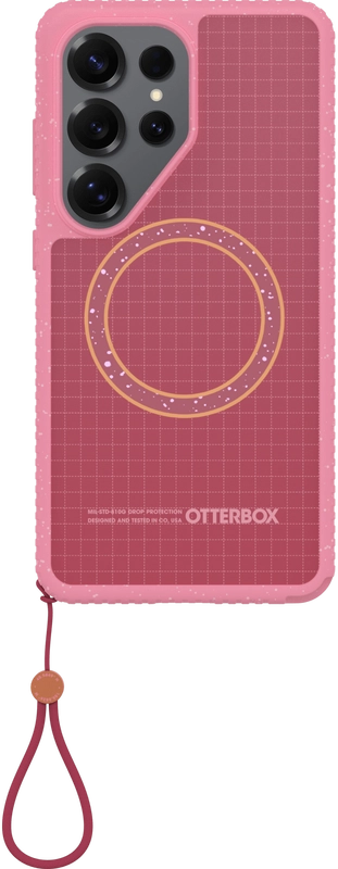 OtterBox Sole Series Samsung Galaxy S26 Ultra Magnetic Hoesje met Draaglus Roze afbeelding 2