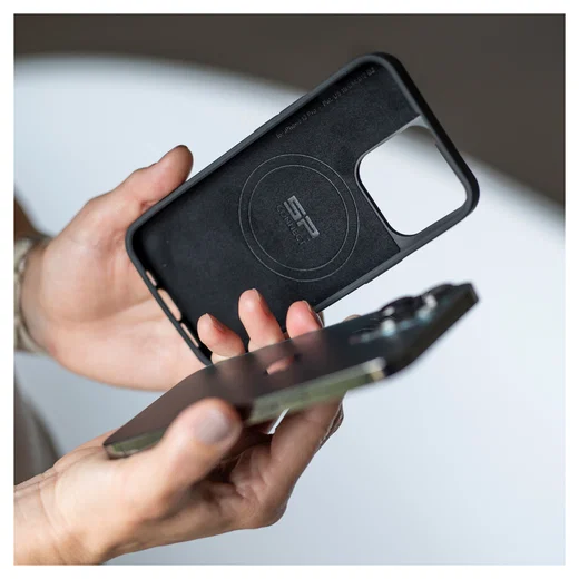 SP Connect SPC+ Samsung Galaxy A56 Hoesje MagSafe Back Cover Dun Zwart afbeelding 9