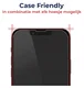 Rosso Apple iPhone 13 / 13 Pro 9H Tempered Glass Screen Protector - Duo Pack afbeelding 4