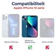 Rosso Apple iPhone 13 / 13 Pro 9H Tempered Glass Screen Protector - Duo Pack afbeelding 8