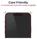 Rosso Apple iPhone 14 9H Tempered Glass Screen Protector - Duo Pack afbeelding 4