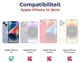 Rosso Apple iPhone 14 9H Tempered Glass Screen Protector - Duo Pack afbeelding 9