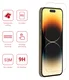 Rosso Apple iPhone 14 Pro Max 9H Tempered Glass Screen Protector - Duo Pack afbeelding 2