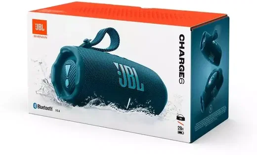 JBL Charge 6 Draadloze Bluetooth Speaker met Ingebouwde Powerbank Blauw afbeelding 15