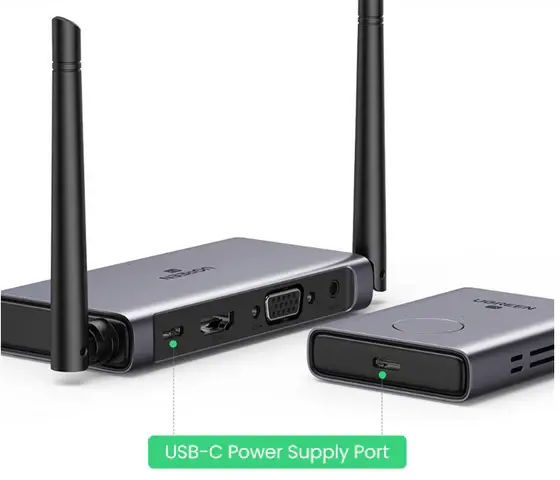 UGREEN CM506 Draadloze HDMI Extender 1080p met 50m Bereik Grijs afbeelding 10