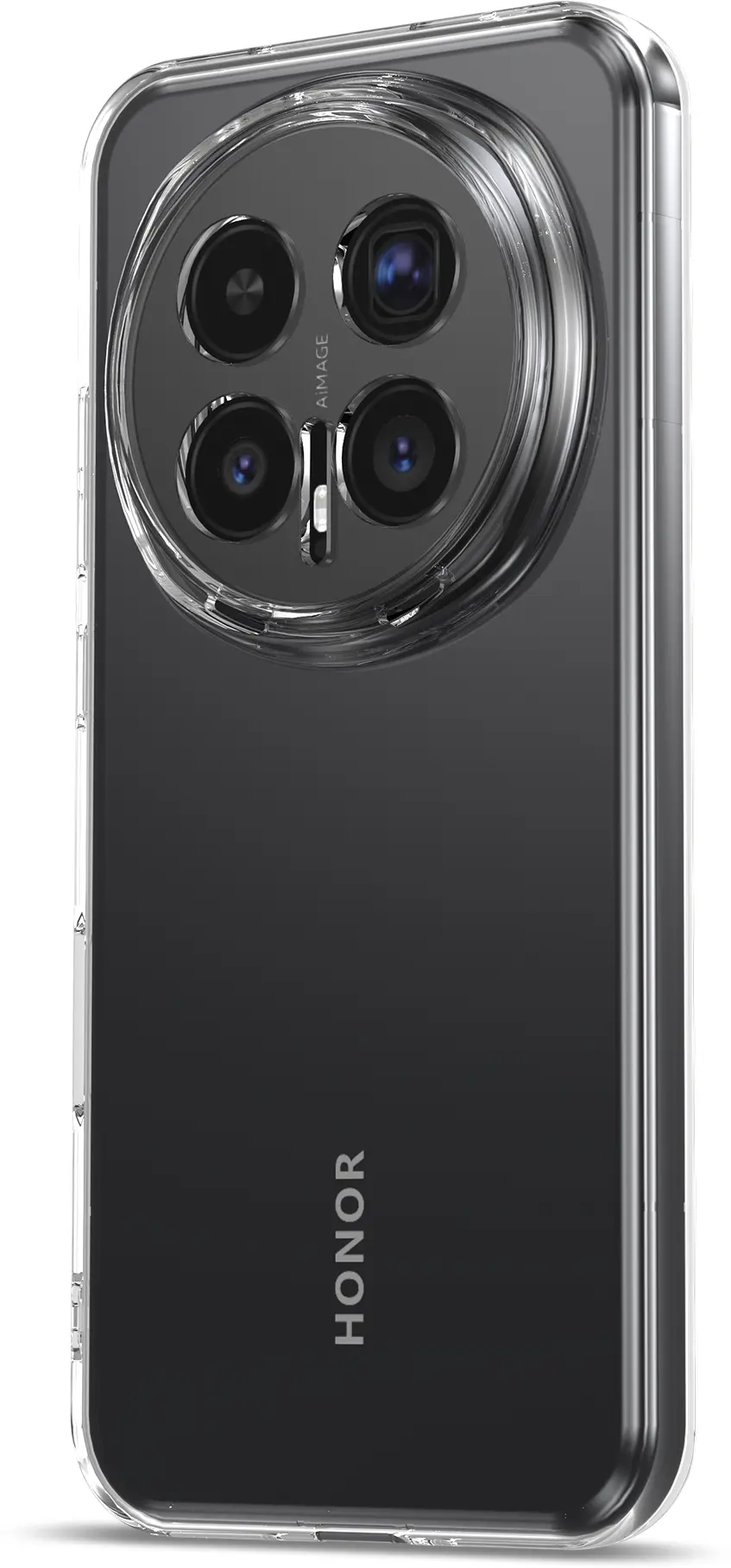 Honor Magic 8 Pro Hoesje Dun TPU Back Cover Transparant afbeelding 5
