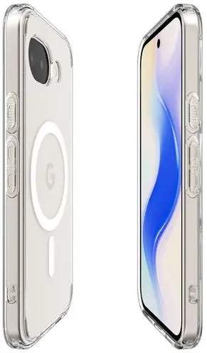 Spigen Ultra Hybrid MagFit Google Pixel 10a Hoesje MagSafe Wit Transparant afbeelding 7
