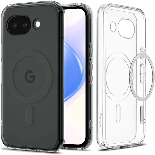 Spigen Ultra Hybrid MagFit Google Pixel 10a Hoesje MagSafe Transparant afbeelding 1