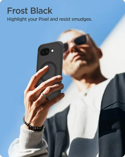 Spigen Ultra Hybrid MagFit Google Pixel 10a Hoesje MagSafe Zwart afbeelding 2