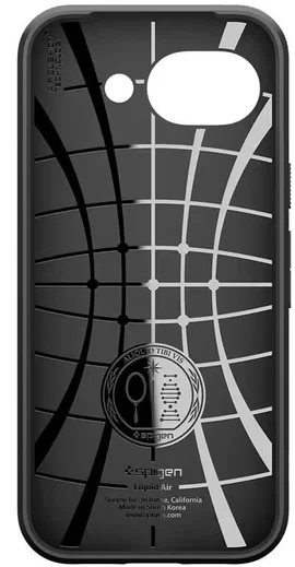 Spigen Liquid Air Google Pixel 10a Hoesje Back Cover Matte Zwart afbeelding 5