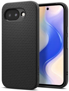 Spigen Liquid Air Google Pixel 10a Hoesje Back Cover Matte Zwart