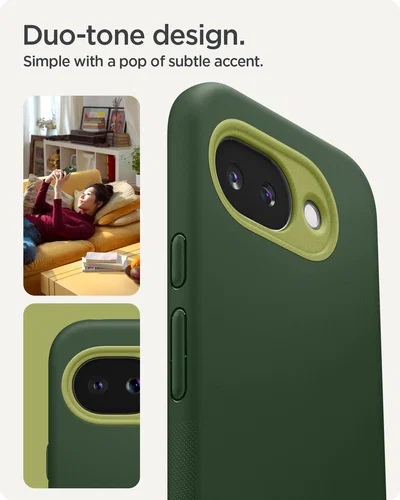 Spigen Nano Pop MagFit Google Pixel 10a Hoesje MagSafe Back Cover Groen afbeelding 10