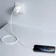 Xiaomi 90W Reislader USB-A HyperCharge Snellader met 1m USB‑C Kabel Wit afbeelding 5