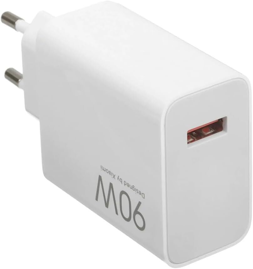 Xiaomi 90W Reislader USB-A HyperCharge Snellader met 1m USB‑C Kabel Wit afbeelding 4