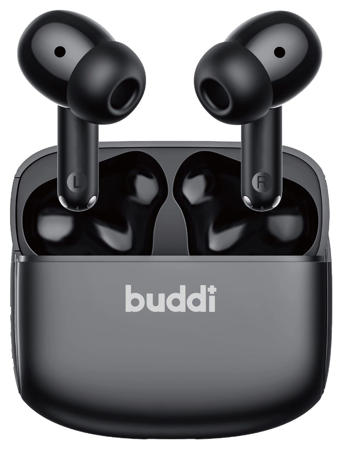Duo Pack Buddi Pulse Draadloze Oordopjes Noise Cancelling ANC + ENC Zwart afbeelding 13