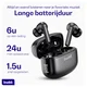 Duo Pack Buddi Pulse Draadloze Oordopjes Noise Cancelling ANC + ENC Zwart afbeelding 4