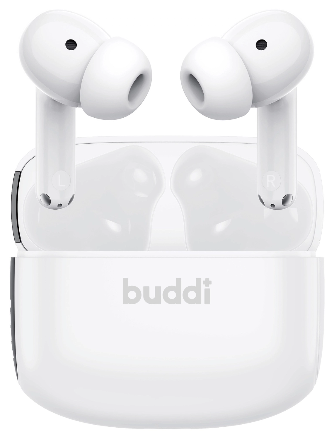 Duo Pack Buddi Pulse Draadloze Oordopjes Noise Cancelling ANC + ENC Wit afbeelding 13