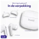 Duo Pack Buddi Pulse Draadloze Oordopjes Noise Cancelling ANC + ENC Wit afbeelding 11