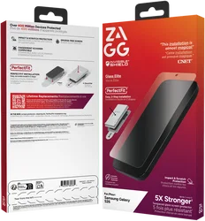 ZAGG InvisibleShield Glass Elite Samsung Galaxy S26 Screen Protector afbeelding