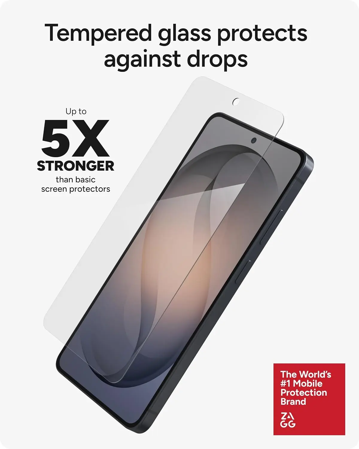 ZAGG InvisibleShield Glass Elite Samsung Galaxy S26 Ultra Screen Protector afbeelding 5