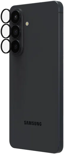 ZAGG Camera Rings Samsung Galaxy S26 Plus Camera Protector Zwart afbeelding 2