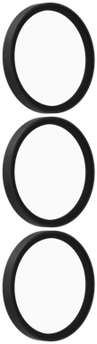 ZAGG Camera Rings Samsung Galaxy S26 Plus Camera Protector Zwart afbeelding 6