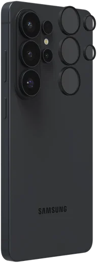 ZAGG Camera Rings Samsung Galaxy S26 Ultra Camera Protector Zwart afbeelding 3