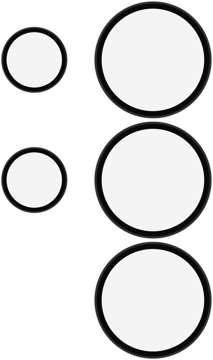 ZAGG Camera Rings Samsung Galaxy S26 Ultra Camera Protector Zwart afbeelding 7