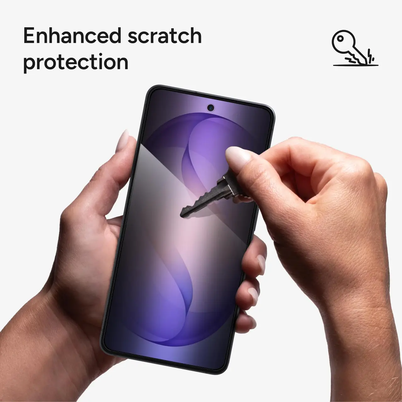 ZAGG InvisibleShield Glass Elite Privacy Samsung S26 Screen Protector afbeelding 7