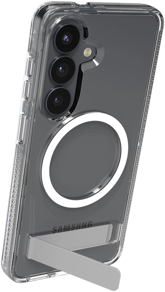 ZAGG Crystal Palace Snap Kickstand Samsung Galaxy S26 Hoesje MagSafe Clear afbeelding 5