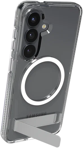 ZAGG Crystal Palace Snap Kickstand Samsung Galaxy S26 Hoesje MagSafe Clear afbeelding 5
