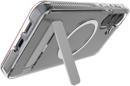 ZAGG Crystal Palace Snap Kickstand Samsung Galaxy S26 Plus Hoesje MagSafe Clear afbeelding 3