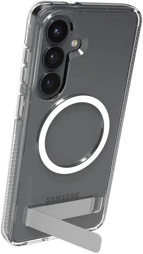 ZAGG Crystal Palace Snap Kickstand Samsung Galaxy S26 Plus Hoesje MagSafe Clear afbeelding 4