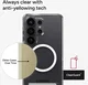 ZAGG Crystal Palace Snap Kickstand Samsung Galaxy S26 Ultra Hoesje MagSafe Clear afbeelding 3