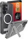 ZAGG Crystal Palace Snap Kickstand Samsung Galaxy S26 Ultra Hoesje MagSafe Clear afbeelding 1