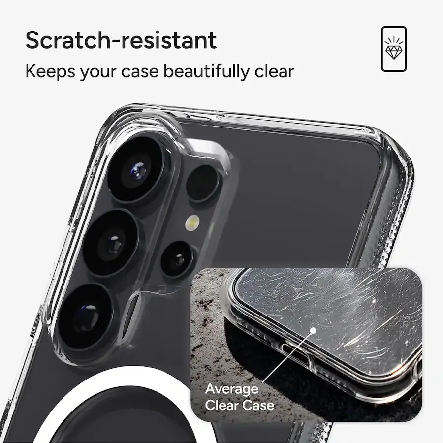 ZAGG Crystal Palace Snap Kickstand Samsung Galaxy S26 Ultra Hoesje MagSafe Clear afbeelding 5