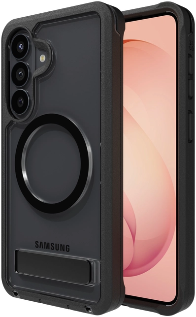ZAGG Rainier Snap Kickstand Samsung Galaxy S26 Plus Hoesje MagSafe Zwart afbeelding 1