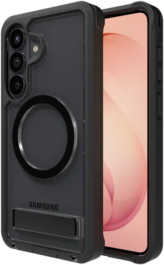 ZAGG Rainier Snap Kickstand Samsung Galaxy S26 Plus Hoesje MagSafe Zwart afbeelding 1