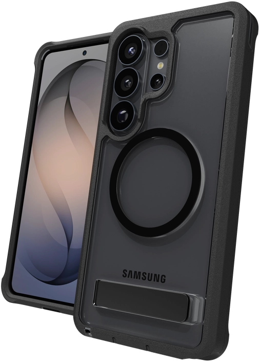 ZAGG Rainier Snap Kickstand Samsung Galaxy S26 Ultra Hoesje MagSafe Zwart afbeelding 5
