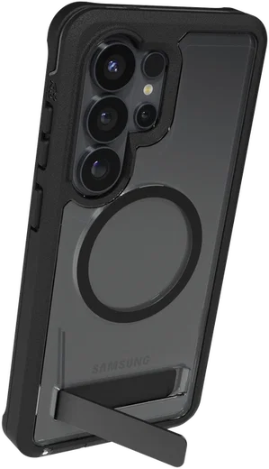 ZAGG Rainier Snap Kickstand Samsung Galaxy S26 Ultra Hoesje MagSafe Zwart afbeelding 4