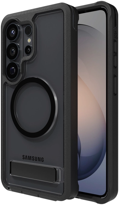 ZAGG Rainier Snap Kickstand Samsung Galaxy S26 Ultra Hoesje MagSafe Zwart afbeelding 1