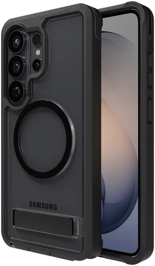 ZAGG Rainier Snap Kickstand Samsung Galaxy S26 Ultra Hoesje MagSafe Zwart afbeelding 1