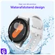 SBG Universeel Smartwatch / Horloge Bandje - Siliconen - 20MM - Wit afbeelding 4
