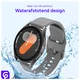 SBG Universeel Smartwatch / Horloge Bandje - Siliconen - 20MM - Grijs afbeelding 4